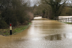 London Lane Chippy Hill side 22 Feb 2020