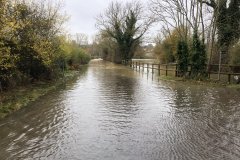 London Lane on chippy hill side by Gripper's drive 15 Nov 2019